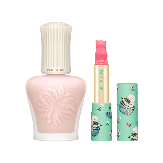 糖瓷防曬隔離乳及貓咪防曬唇膏組合